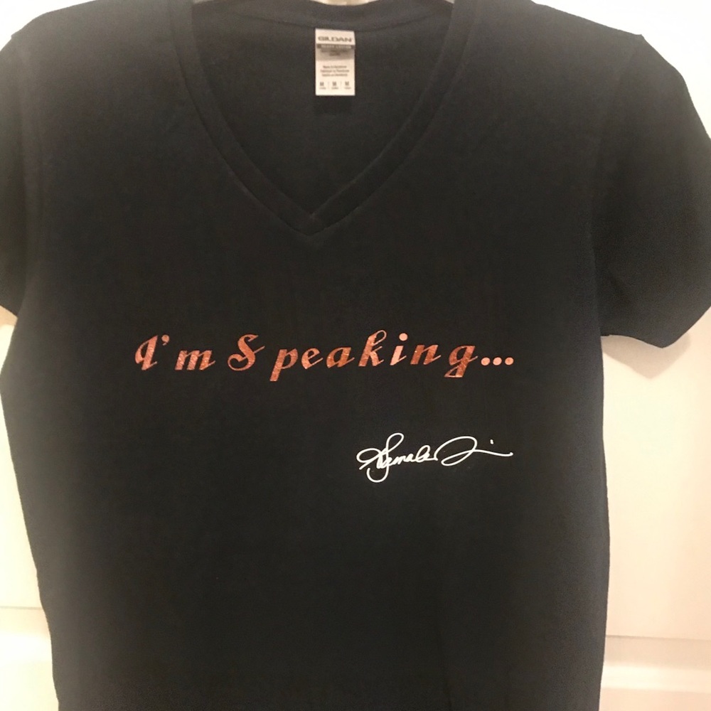 Custom-Made“I’m Speaking” T-Shirt w/ KH signature
